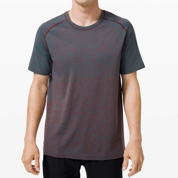 LULULEMON Metal Tech Vent Gray T-Shirt Size XXL - Picture 1 of 11